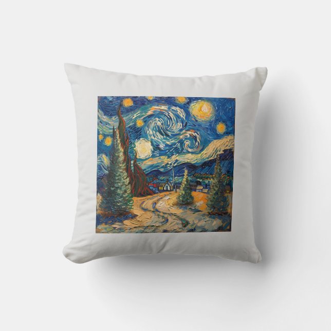 Designer Christmas Throw Kissen (Vorderseite)