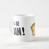 Designer Dan: Die OFFIZIELLE Tasse (Vorderseite Links)