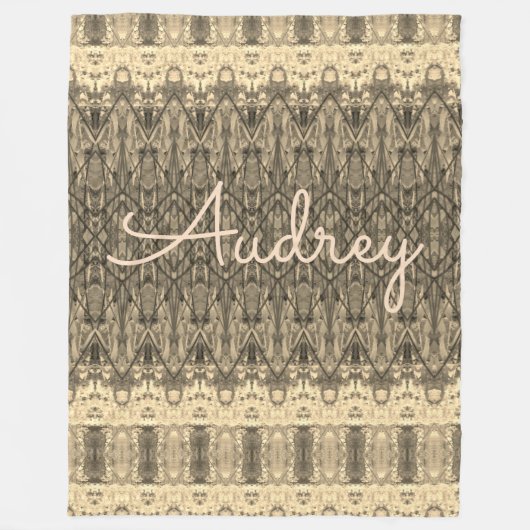 Designer-Deckblatt für Auto oder Reise Fleecedecke (Vorderseite)