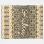 Designer-Deckblatt für Auto oder Reise Fleecedecke (Vorderseite (Horizontal))