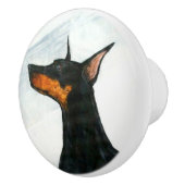 Designer Dog Keramikknauf (Rechts)