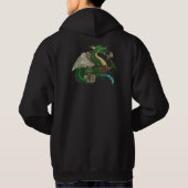 Designer-DracheHoodie Hoodie (Rückseite)