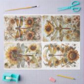 Designer Dragonflies Seidenpapier (Basteln)