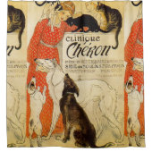 Designer-Duschvorhänge - tierärztliche Duschvorhang (Vorderseite)