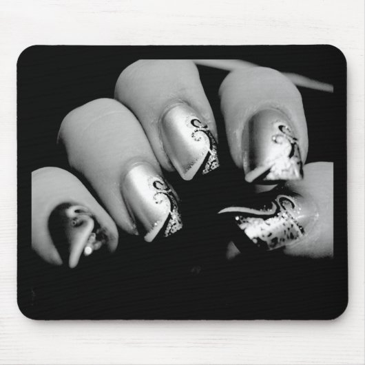 Designer-Fingernägel Mousepad (Vorne)