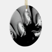 Designer Fingernails Keramik Ornament (Rechts)