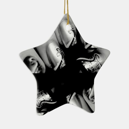 Designer Fingernails Keramikornament (Rechts)