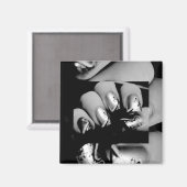 Designer Fingernails Magnet (Vorderseite/Rückseite)