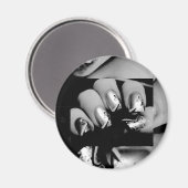 Designer Fingernails Magnet (Vorderseite/Rückseite)