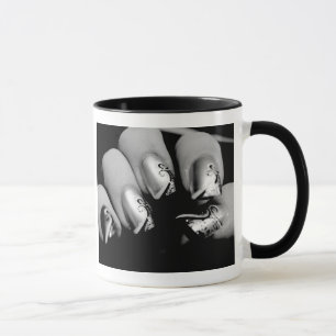 Designer Fingernails Tasse