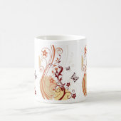 DESIGNER FLORAL COFFEE TASSE (Mittel)