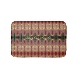 Designer Floral Mat Badematte
