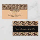 Designer für die Boutique von Wildtieren mit hoher Visitenkarte (Vorne/Hinten)