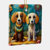 "Designer für Heimtiere" Keramikornament (Rechts)