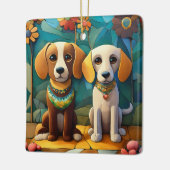 "Designer für Heimtiere" Keramikornament (Links)
