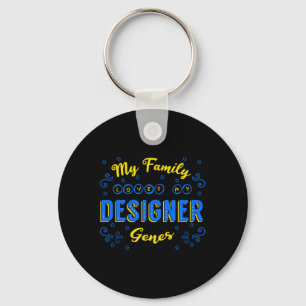 Designer Genes Down Syndrome Awareness Chromosome Schlüsselanhänger