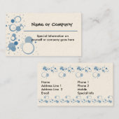 Designer-Geschäft oder Visitenkarten Visitenkarte (Vorne/Hinten)