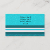 DESIGNER-GESCHÄFTSKARTEN VISITENKARTE (Rückseite)