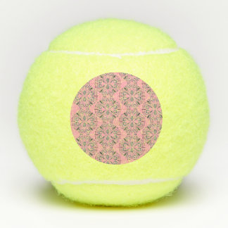 Designer gewinnen die Meisterschaft, rosa Tennisbälle