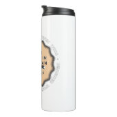 Designer gewinnt - Schriftart Thermosbecher (Nach rechts gedreht)