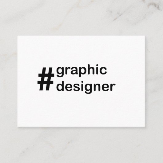 Designer-Grafikdesigner Visitenkarte (Vorderseite)