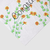 Designer Gratulationen Tissue Paper Seidenpapier (Ausschnitt)