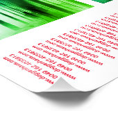 Designer Great Dane Puppy Poster (Ecke)