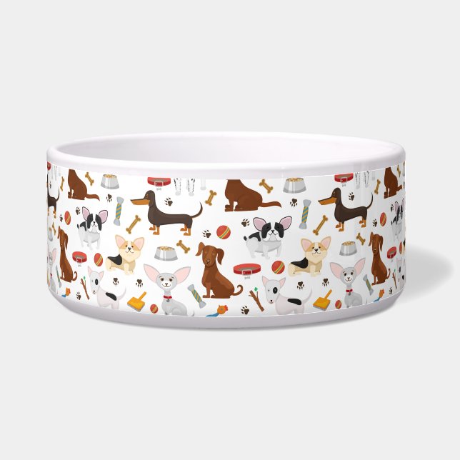 Designer Große Pet Bowl Napf (Vorderseite)