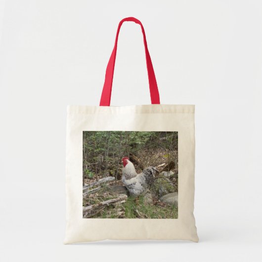 Designer-Hahn-Taschen-Tasche Tragetasche (Vorne)