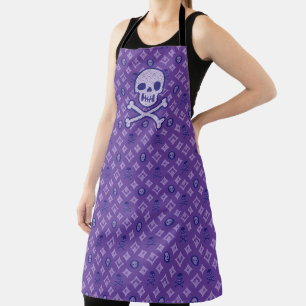 Designer Halloween! Louis Inspiriert Print Schürze