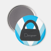 Designer-Handtasche Magnet (Vorderseite/Rückseite)