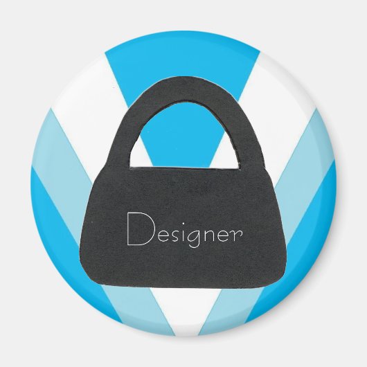 Designer-Handtasche Magnet (Vorne)