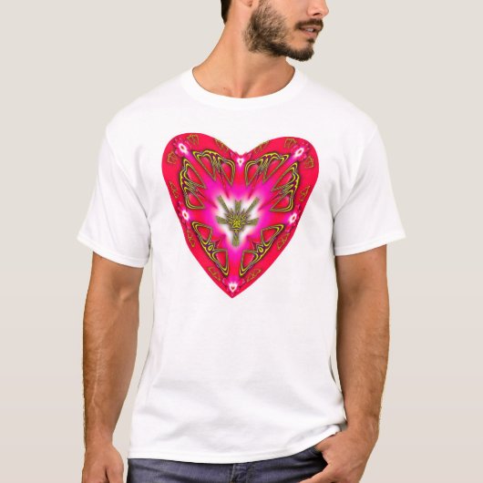 Designer-Herz 02 T-Shirt (Vorderseite)