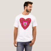 Designer-Herz 02 T-Shirt (Vorne ganz)