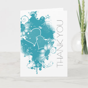 DESIGNER-HOCHZEIT DANKEN IHNEN ANMERKUNGEN DANKESKARTE