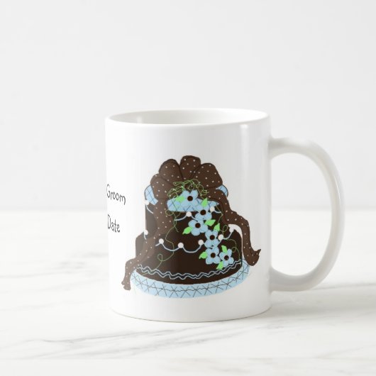 Designer-Hochzeitstorte Kaffeetasse (Rechts)