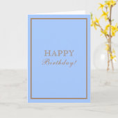 Designer Inspiriert Blau Karte (Gelbe Blume)