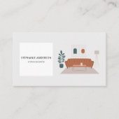 Designer & Interior Decorator Visitenkarte (Vorderseite)