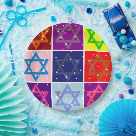 Designer Jewish Holidays Paper Tellers - MogenDavi Pappteller (Party)