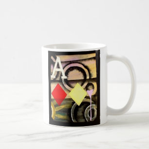 Designer-Kaffee-Tasse GRAFFITI Poker-Pikass Kaffeetasse