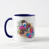Designer-Kaffee-Tassen Tasse (Links)