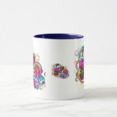 Designer-Kaffee-Tassen Tasse (Zentrum)