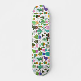 Designer Kakteen Pflanze Skateboard Deck