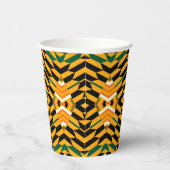 Designer Kente Print Paper Cups Pappbecher (Rechts)