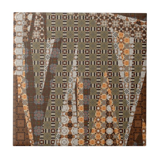 Designer-Keramik Fliese (Vorderseite)