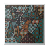 Designer-Keramik Fliese (Vorderseite)