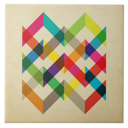 Designer Keramik Tiles - Leben mit Ihrer Vision Fliese (Vorderseite)