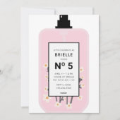 Designer Kids' Parfüm Beauty Wellness-Center Gebur Einladung (Vorderseite)