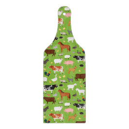 Designer Kitchen - Glass Cutting Board - Bauernhof Schneidebrett