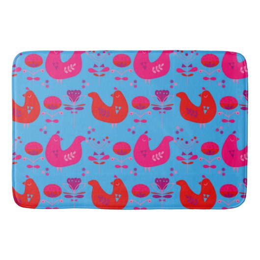 Designer Kitchen Matten with Hens - Wohngestaltung (Vorderseite)